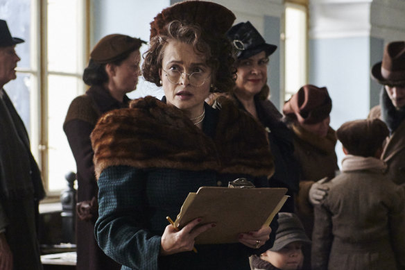 Helena Bonham Carter plays Winton’s mother Babi, who helped the children find homes in Britain.
