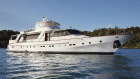 Jon Adgemis’ private yacht Hiilani, which was once owned by Hollywood star Shirley Temple.