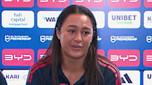 Corban Baxter is brought to tears announcing her retirement.