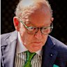 Alan Jones and his butler David Allan