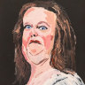 Double or nothing: Vincent Namatjira’s portraits of Gina Rinehart were the subject of requests for removal.