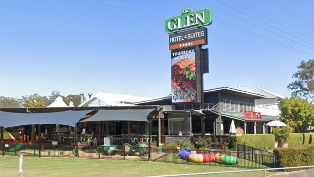 A woman unknowingly infected with COVID-19 visited The Glen Hotel in Eight Mile Plains on December 16, 2020.