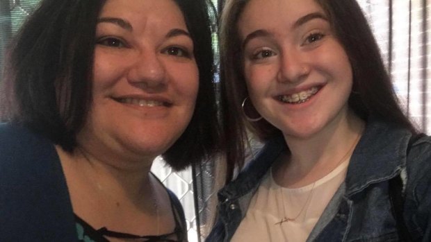 Faye Stewart and her 17-year-old daughter Piper travelled from New Zealand to see Pink in concert on Tuesday.