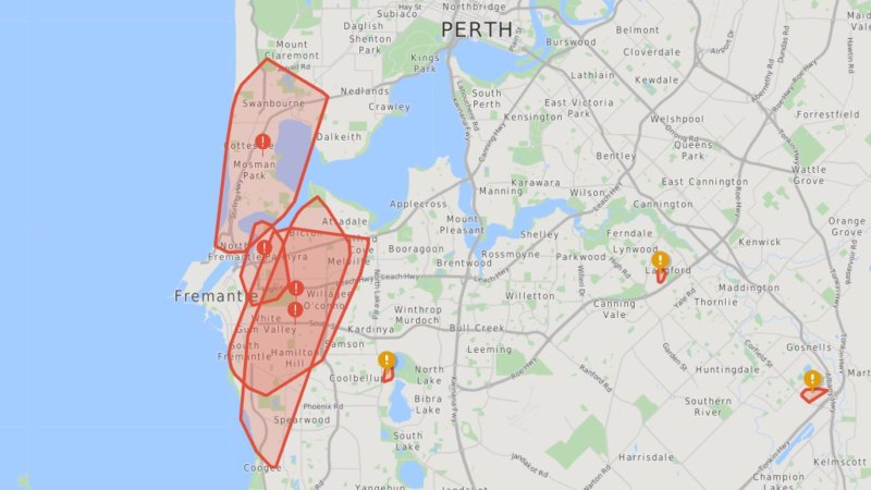 photo Power Outage Sydney Map sydney morning herald