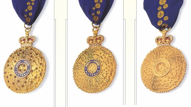 Australia Day honours include the Companion in the Order of Australia (AC), Officer in the Order of Australia (AO) and Member in the Order of Australia (AM).