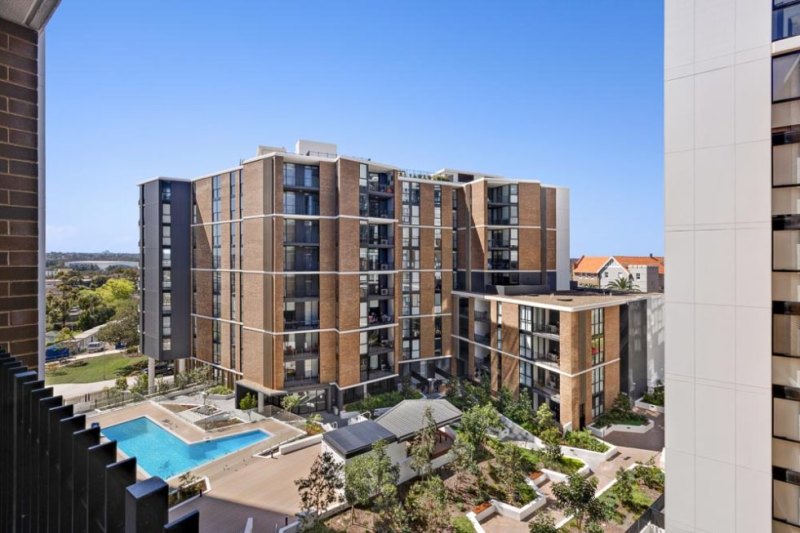 Sign of the future: A render of the under-construction 400-unit AXA IM Alts Westmead Health and Innovation Precinct project, which will be managed by SGCH.