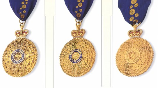The Companion in the Order of Australia (AC), Officer in the Order of Australia (AO) and Member in the Order of Australia (AM)