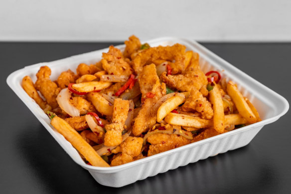 The spice box at Paddy Chans is enough to feed two.