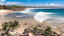  Cabarita Beach, between Tweed Heads and Byron Bay.