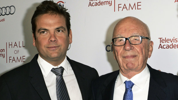 Lachlan and Rupert  Murdoch are asteering Fox in a new direction. 