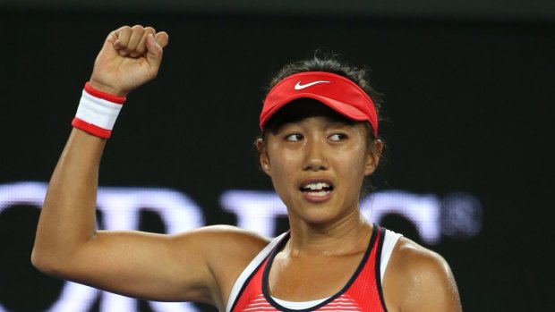 Zhang Shuai of China is ranked 35 in the world.