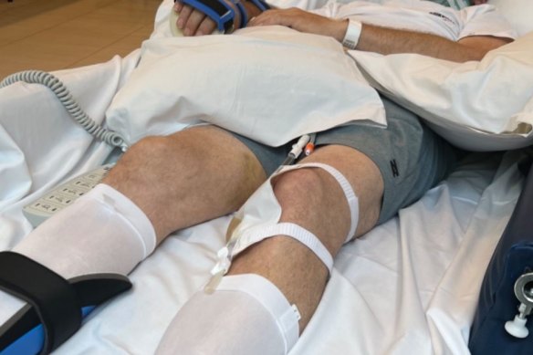 Paul Shipway suffered a broken spine and ribs in the November 2022 crash, leaving him quadriplegic.