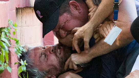 Packer and Gyngell made headlines with a public brawl outside the billionaire’s Bondi home.