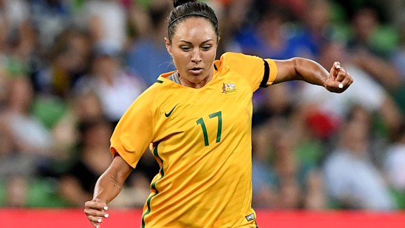 Injury blow: Kyah Simon.