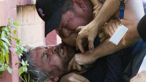 Packer and Gyngell made headlines with a public brawl outside the billionaire's Bondi home.