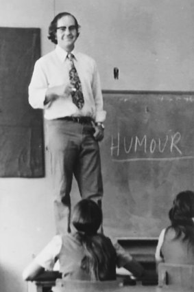 Tom Krause in his teaching days.