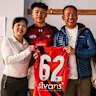 Mum Thuy, Jayden, his Dad Duc, and twin siblings, Jessica and Justin before making his debut in 2024 with Essendon VFL
