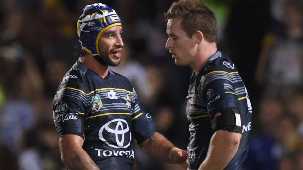 Michael Morgan was able to step us as Cowboys leader when Johnathan Thurston’s 2017 season ended abruptly with a shoulder injury.