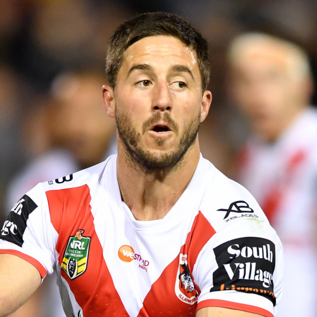 Ben Hunt joined St George Illawarra from the Brisbane Broncos.