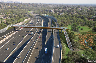 Designs for the $15.8 billion North East Link project, expected to cut travel times between Melbourne’s north and south-east by more than half an hour.