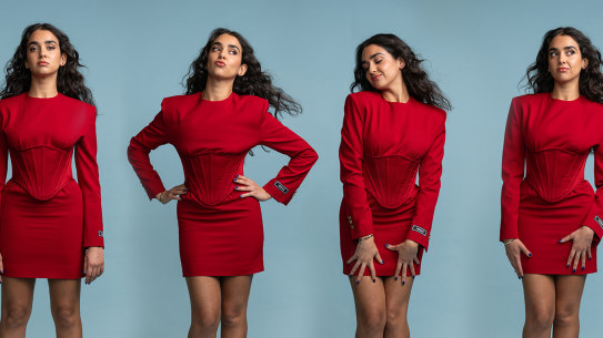 Australian actor Geraldine Viswanathan.