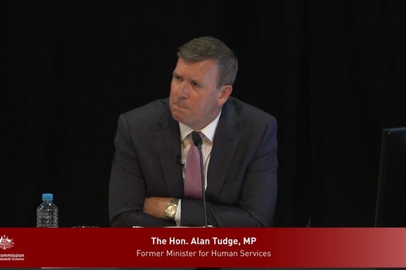 Former Coalition minister Alan Tudge. 