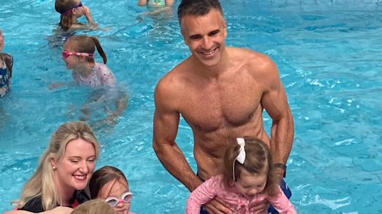 Peter Malinauskas pool photo attracted national attention.