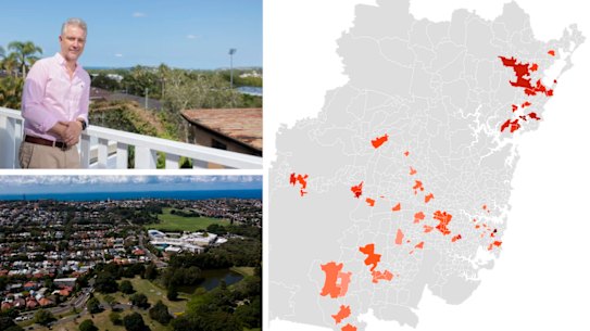 Sydney’s million-dollar suburbs.