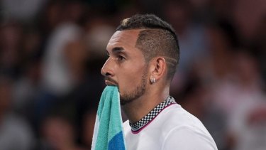 Mouthful: Nick Kyrgios has a unique knack for dividing opinion.