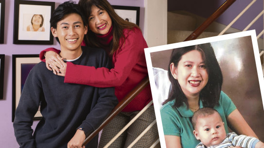 Nicholas Nguyen, almost 18, was born after the Howard government’s baby bonus payment was announced.