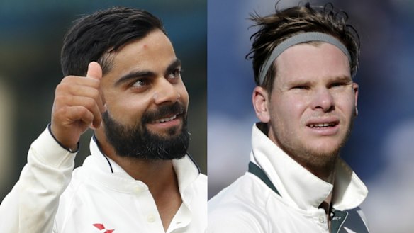 Virat Kohli and Steve Smith.