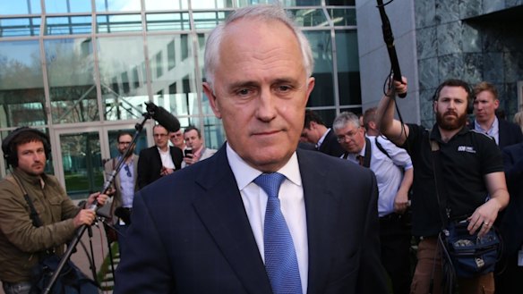 Malcolm Turnbull announces he will challenge Tony Abbott for the leadership in 2015.
