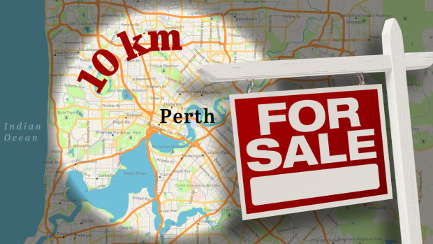 The suburbs within 10km of Perth's CBD with the best value land sales have been revealed.