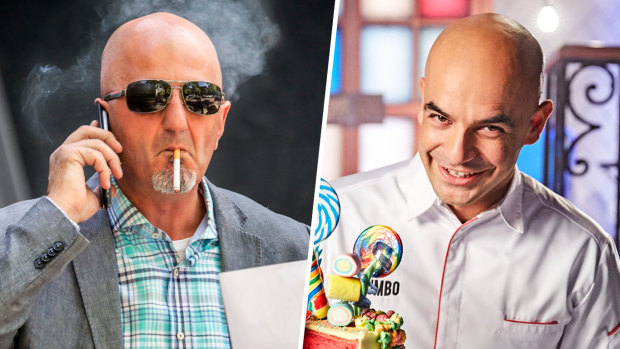 Conman Rocco Calabrese and celebrity pastry chef Adriano Zumbo.