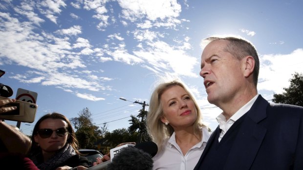 Bill and Chloe Shorten return home after a disastrous election result. 