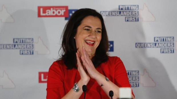A year on from the election, Queensland Premier Annastacia Palaszczuk says the government's list makes "excellent Christmas reading".