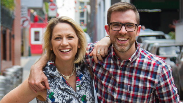 The ABC’s breakfast co-hosts Loretta Ryan and Craig Zonca.