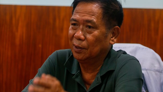 Batanes vice-governor Ignacio Villa in his office in Basco.