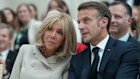 Brigitte and Emmanuel Macron at the British Museum in London during their state visit to the UK earlier this month.