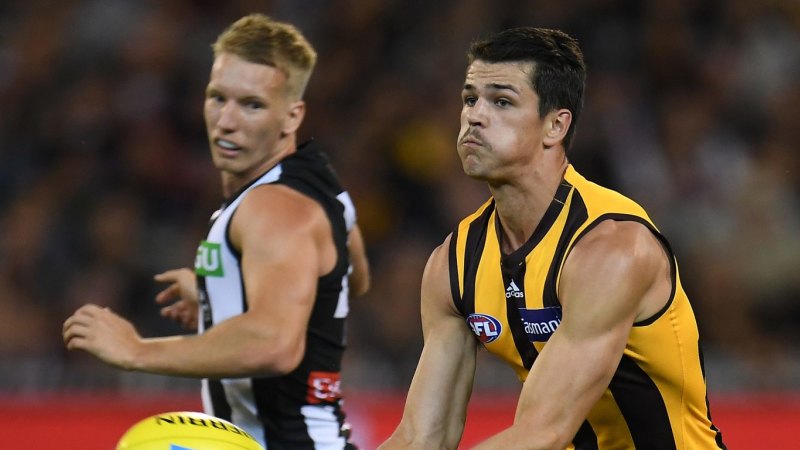 Afl Trades Ryan Burton Considers His Options After Hawthorn S Trade Offer To Port Adelaide