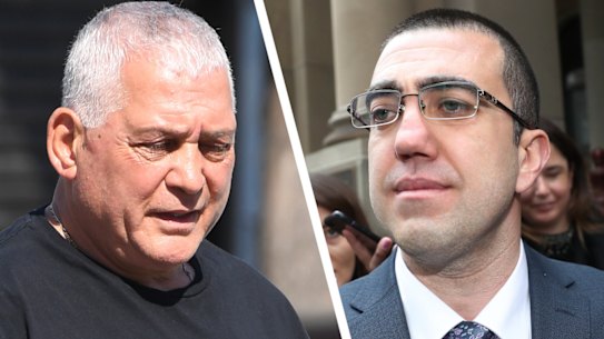 Mick Gatto and Faruk Orman