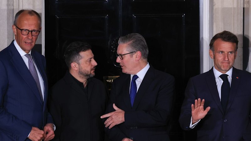 Russia strikes Chernobyl nuclear plant as Zelensky meets European leaders