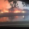 Stanthorpe fire 'poses a threat to all lives', too late to leave town