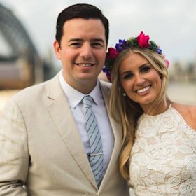 Chris and  Hollie Nasser prior to their recent marital split.