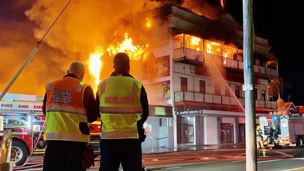 Bundaberg hostel paid tribute to Childers fire victims before Monday blaze