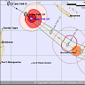 Tropical Cyclone Gabrielle was tracking towards Norfolk Island on Friday evening.