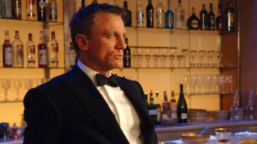 Daniel Craig as James Bond in Casino Royale. 