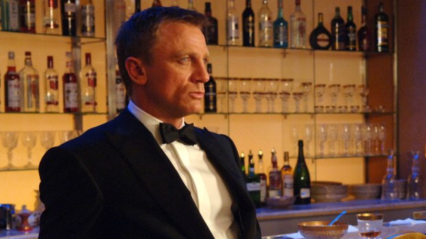 Daniel Craig as James Bond in Casino Royale. 