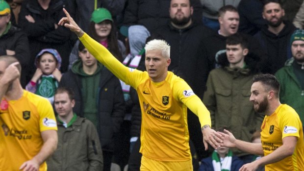 Lyndon Dykes' exploits for Livingston this season have not gone unnoticed in England.