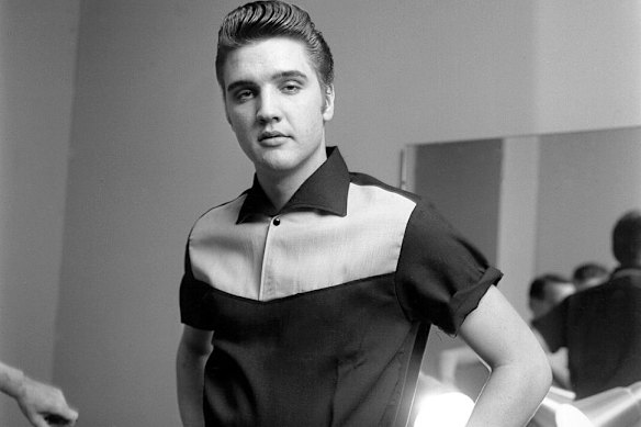 The Cuban shirt: a mainstay in Elvis’ wardrobe.